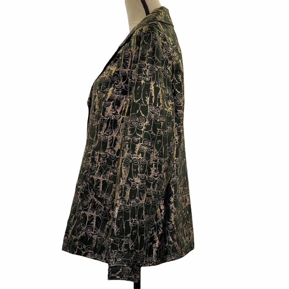 Chico’s Printed Button Down Blazer Jacket Coat - image 3